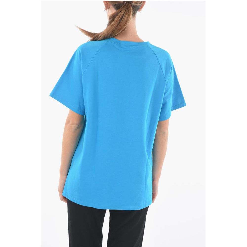Woolrich Crew-Neck Maxi Tshirt with Patch Monogram