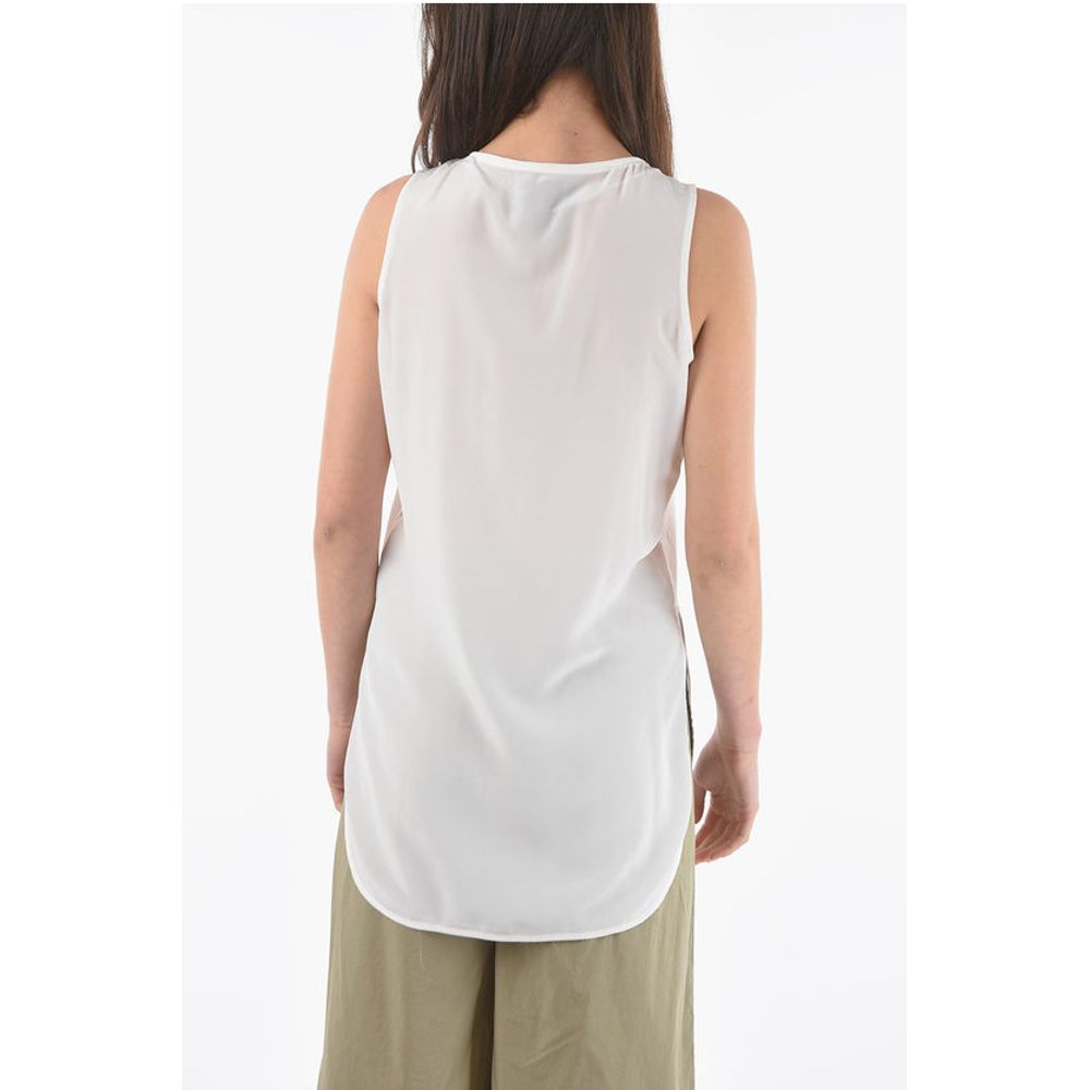 Woolrich Side Splits Oversized Top with Breast Pocket