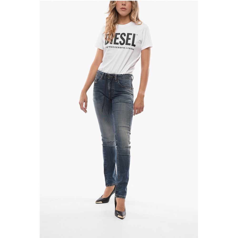Diesel THOMMER Jogger Denims with Distressed Effect