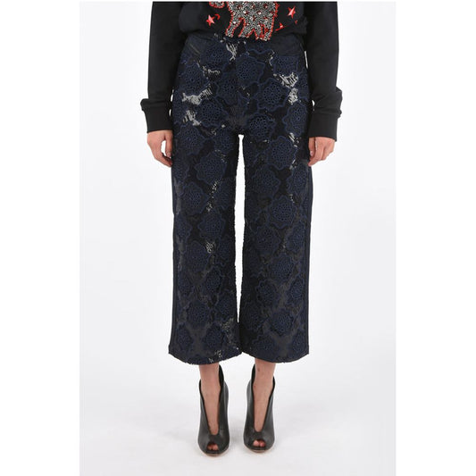 Diesel BLACK GOLD lace high waist wide TYPE-1710 jeans