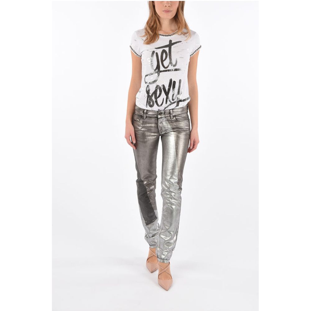 Diesel BLACK GOLD metallic effect TYPE-146 jeans